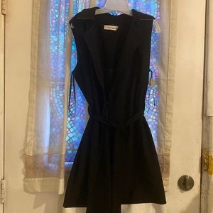 Calvin Klein Collared Zip Up Dress